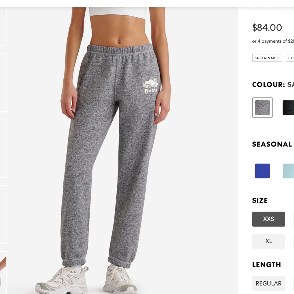 Roots Organic Original Sweatpants